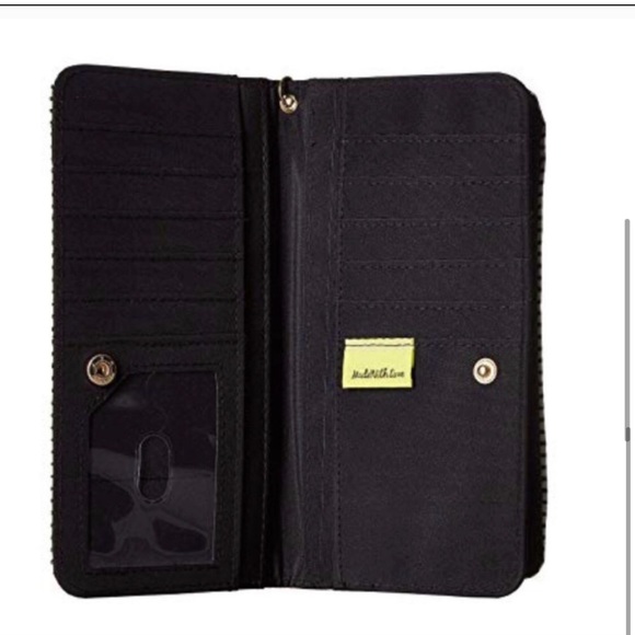 Stella & Max Black & White Striped Wallet NWT - Picture 7 of 8